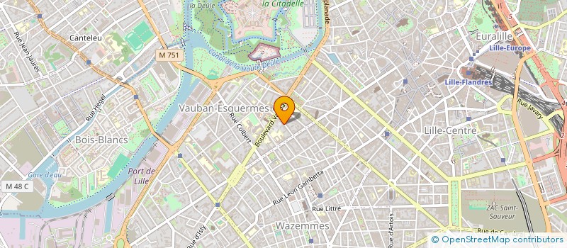 localisation de l'entreprise SYNDIC COPROPRIETE 120-120BIS R MEUREIN à LILLE