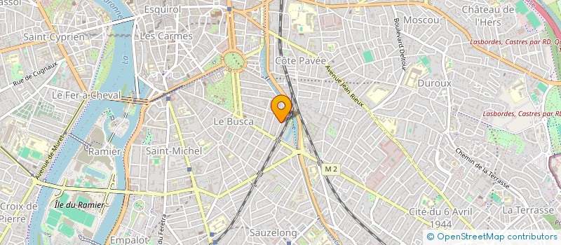 localisation de l'entreprise SYNDIC COPROPRIETE 13 R DU JAPON à TOULOUSE