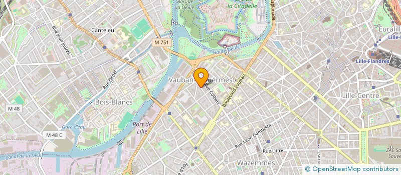 localisation de l'entreprise SYNDIC COPROPRIETE 14 RUE ADOLPHE à LILLE