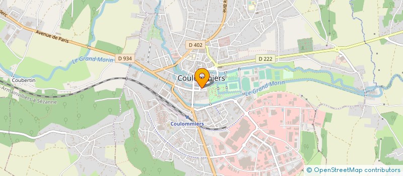 localisation de l'entreprise SYNDIC COPROPRIETE 17 RUE BERTHEREAU à COULOMMIERS
