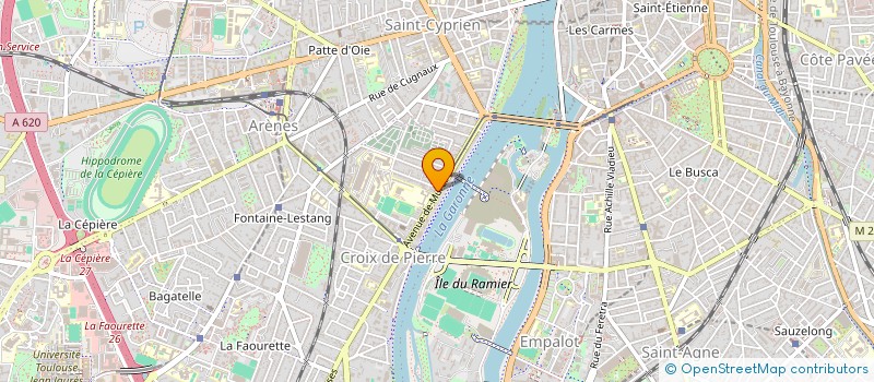 localisation de l'entreprise SYNDIC. COPROPRIETE 185 MURET à TOULOUSE