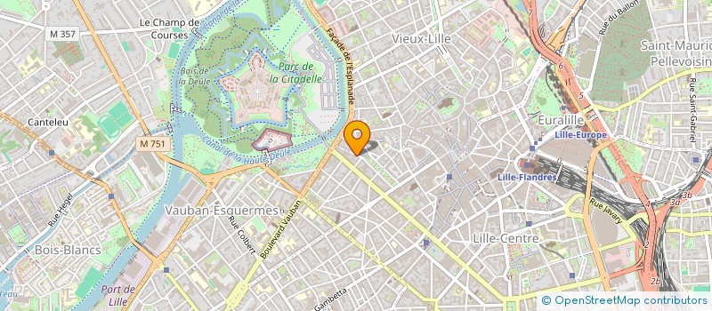 localisation de l'entreprise SYNDIC COPROPRIETE 20 RUE MACQUART à LILLE