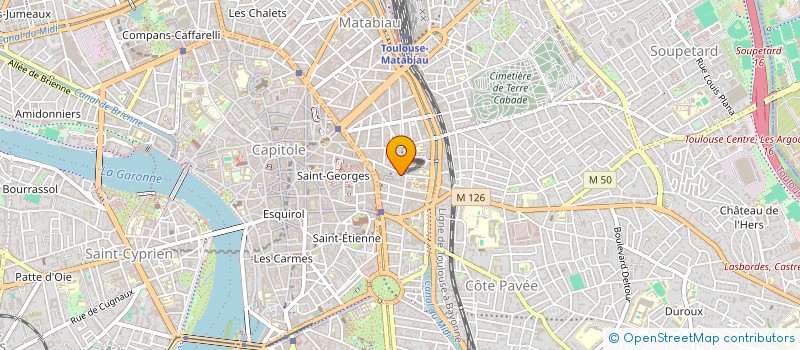localisation de l'entreprise SYNDIC COPROPRIETE 23 RUE D'AUBUISSON à TOULOUSE