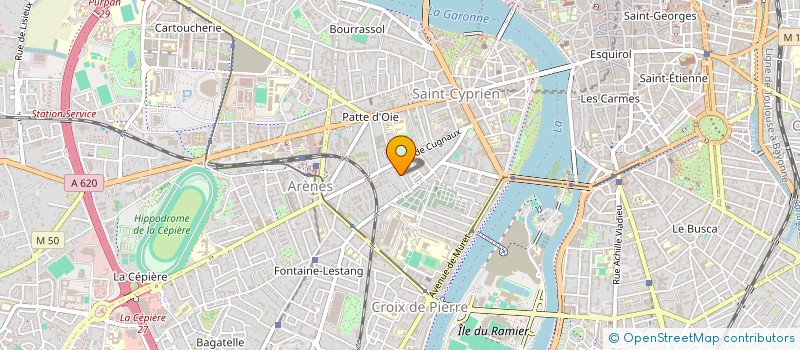 localisation de l'entreprise SYNDIC COPROPRIETE 23 RUE MOLIERE à TOULOUSE