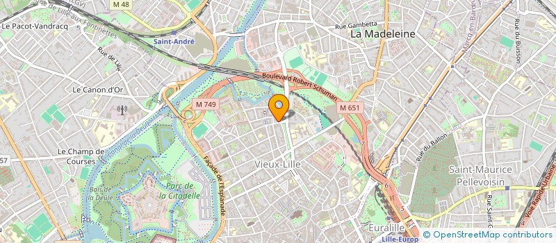 localisation de l'entreprise SYNDIC COPROPRIETE 247 RUE SOLFERINO à LILLE