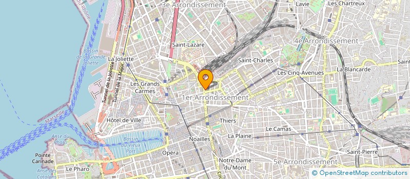 localisation de l'entreprise SYNDIC COPROPRIETE 26 BD D'ATHENES  MARSEILLE