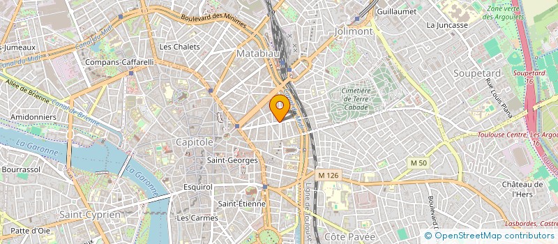 localisation de l'entreprise SYNDIC COPROPRIETE 27 RUE GABRIEL PERI à TOULOUSE