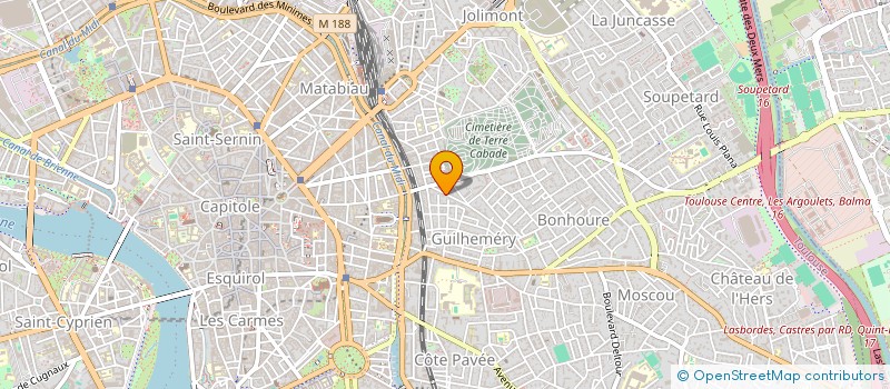 localisation de l'entreprise SYNDIC COPROPRIETE 28 R DE LA PROVIDENCE à TOULOUSE