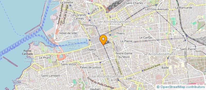 localisation de l'entreprise SYNDIC COPROPRIETE 30 RUE DE ROME à MARSEILLE