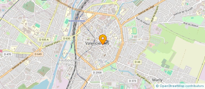 localisation de l'entreprise SYNDIC COPROPRIETE 30 RUE NVLLE HOLLANDE à VALENCIENNES