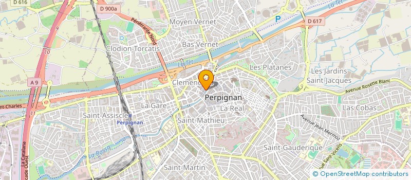 localisation de l'entreprise SYNDIC COPROPRIETE 31 QUAI VAUBAN PERPIGNAN  PERPIGNAN