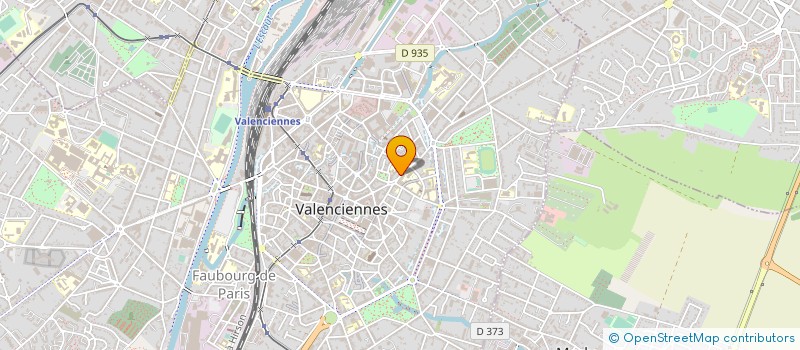 localisation de l'entreprise SYNDIC COPROPRIETE 35 37 39 RUE DE MONS à VALENCIENNES