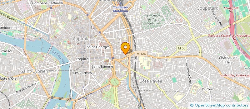 localisation de l'entreprise SYNDIC. COPROPRIETE 36 RUE ETOILE à TOULOUSE