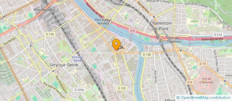 localisation de l'entreprise SYNDIC COPROPRIETE à IVRY-SUR-SEINE