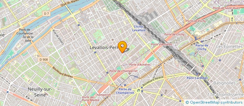 localisation de l'entreprise SYNDIC COPROPRIETE 4 R EDOUARD VAILLANT à LEVALLOIS-PERRET