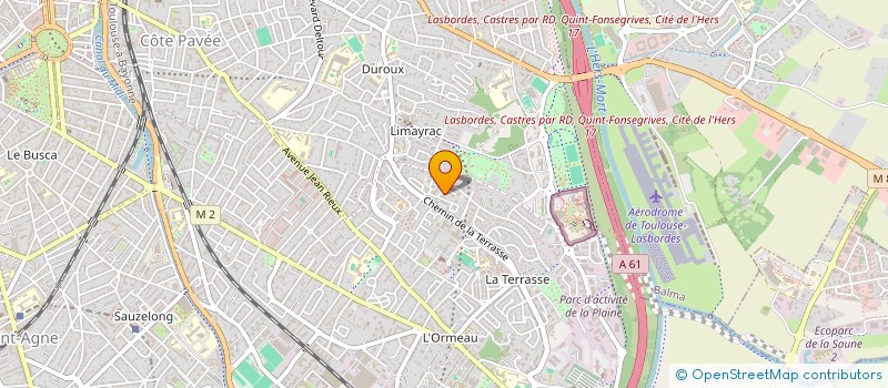 localisation de l'entreprise SYNDIC COPROPRIETE 4 R MONT AIGOUAL à TOULOUSE