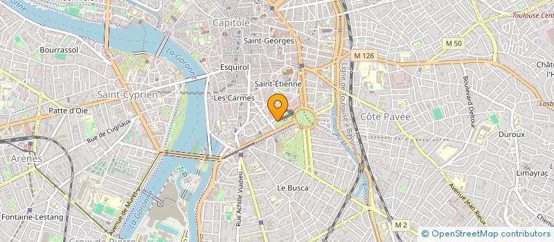 localisation de l'entreprise SYNDIC. COPROPRIETE 4 RESSEGUIER à TOULOUSE