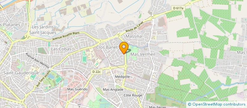 localisation de l'entreprise SYNDIC COPROPRIETE  PERPIGNAN