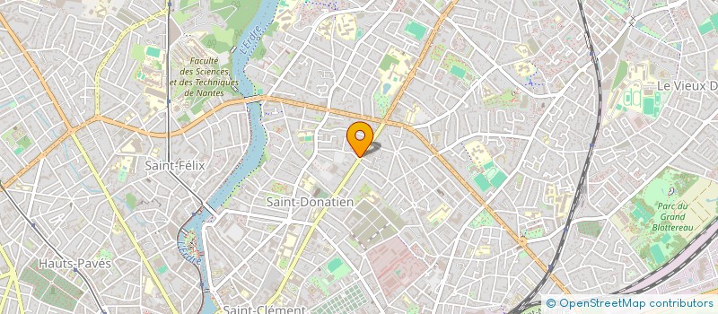 localisation de l'entreprise SYNDIC COPROPRIETE à NANTES