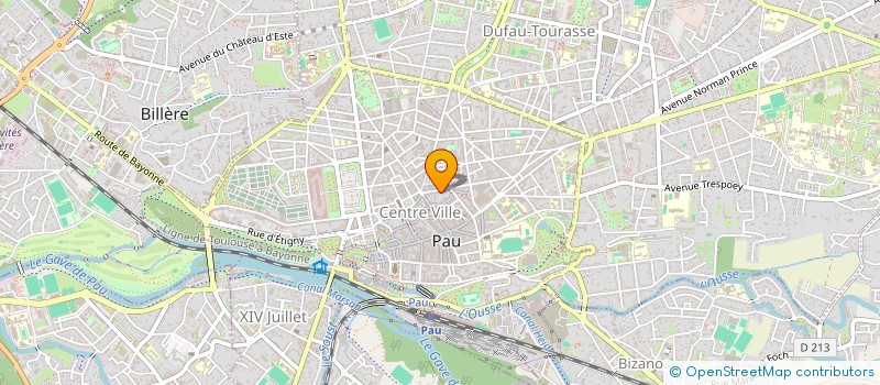 localisation de l'entreprise SYNDIC COPROPRIETE 47 R EMILE GUICHENNE à PAU