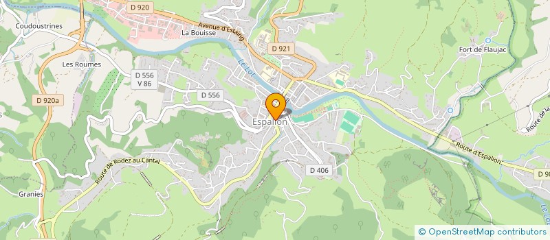 localisation de l'entreprise SYNDIC COPROPRIETE 47R DROITE  ESPALION