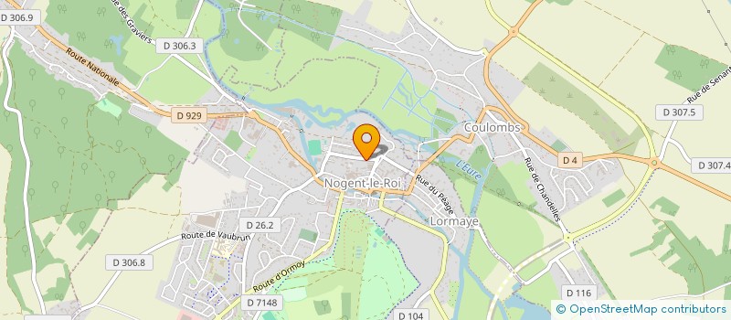 localisation de l'entreprise SYNDIC COPROPRIETE 5 MOULINS à NOGENT-LE-ROI