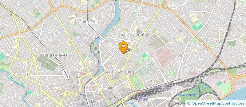 localisation de l'entreprise SYNDIC COPROPRIETE 50 R A RONARC'H  NANTES