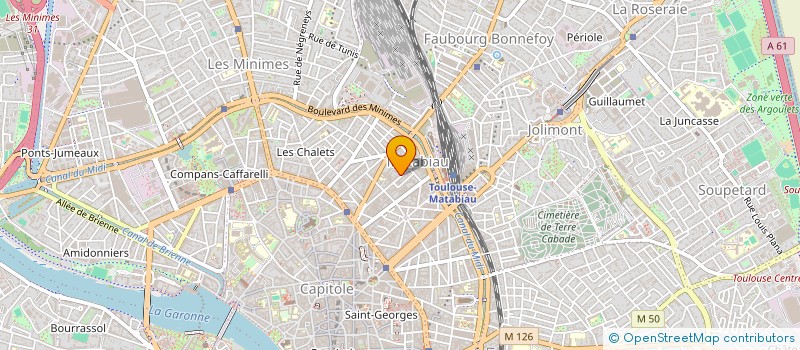 localisation de l'entreprise SYNDIC COPROPRIETE 53B R RAYMOND IV à TOULOUSE