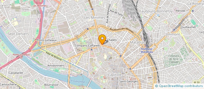 localisation de l'entreprise SYNDIC COPROPRIETE 54 BD ARCOLE  TOULOUSE