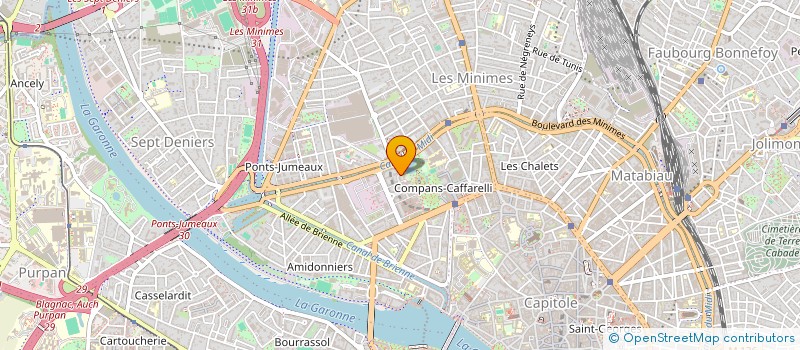 localisation de l'entreprise SYNDIC COPROPRIETE 6 IMP RITAY  TOULOUSE