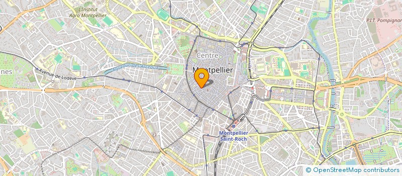 localisation de l'entreprise SYNDIC COPROPRIETE 6 R PUITS TEMPLE  MONTPELLIER