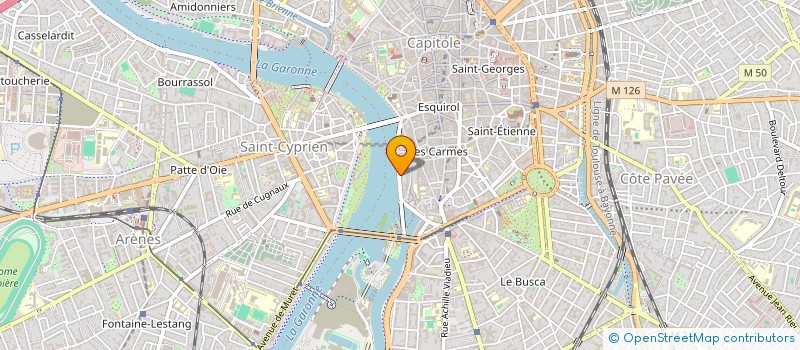 localisation de l'entreprise SYNDIC. COPROPRIETE 60 QUAI DE TOUNIS à TOULOUSE