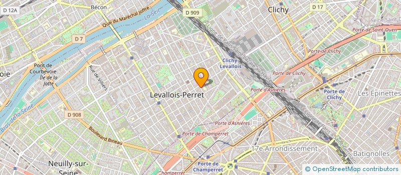 localisation de l'entreprise SYNDIC COPROPRIETE 62 R JULES GUESDE à LEVALLOIS-PERRET