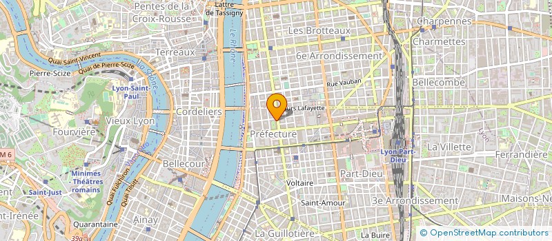 localisation de l'entreprise SYNDIC COPROPRIETE 68 AVENUE DE SAXE  LYON