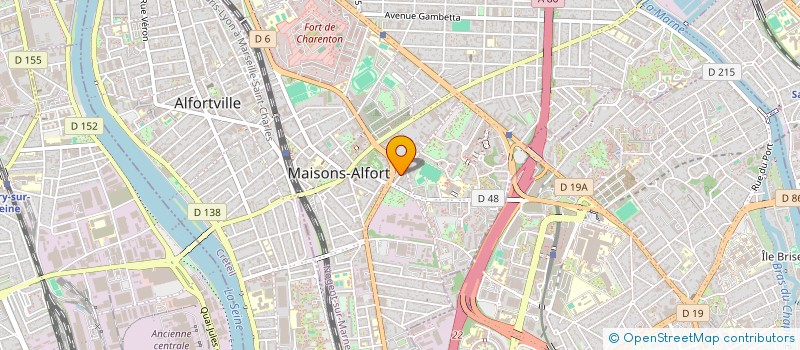 localisation de l'entreprise SYNDIC COPROPRIETE 7 RUE CARNOT à MAISONS-ALFORT