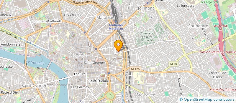 localisation de l'entreprise SYNDIC. COPROPRIETE 8 MERCADIER à TOULOUSE