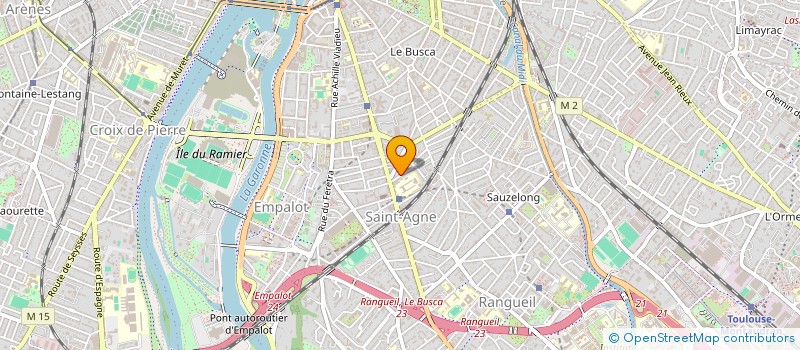 localisation de l'entreprise SYNDIC COPROPRIETE 9 RUE CAPUS à TOULOUSE