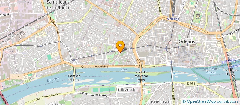 localisation de l'entreprise SYNDIC COPROPRIETE BARON'S LOFT à ORLEANS