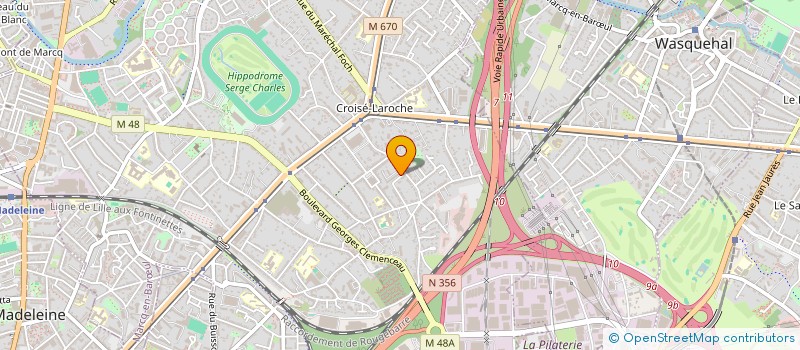 localisation de l'entreprise SYNDIC COPROPRIETE BEL AIR I à MARCQ-EN-BARŒUL
