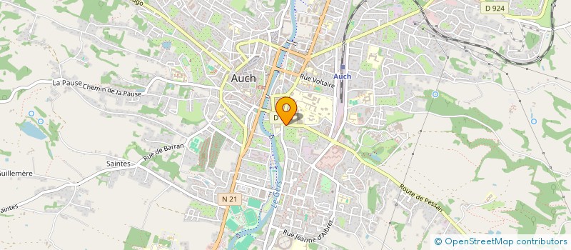 localisation de l'entreprise SYNDIC COPROPRIETE CAPRICE  AUCH