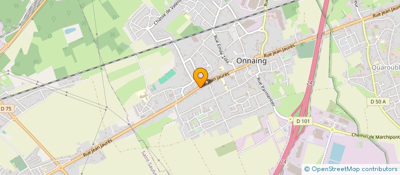 localisation de l'entreprise SYNDIC COPROPRIETE CEN COMMERC J JAURES  ONNAING