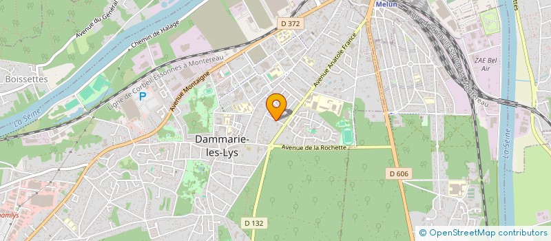 localisation de l'entreprise SYNDIC COPROPRIETE DAMMARIE LES RIGOUTS à DAMMARIE-LES-LYS