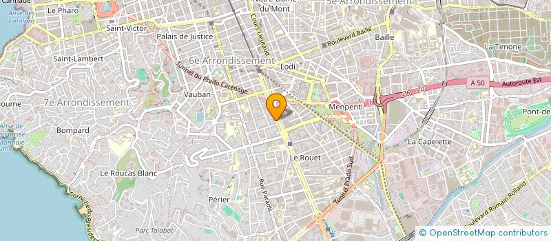 localisation de l'entreprise SYNDIC COPROPRIETE DAUMIER à MARSEILLE