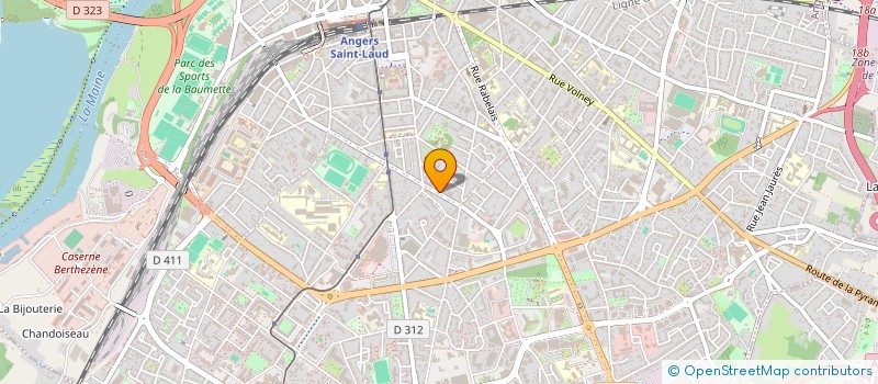 localisation de l'entreprise SYNDIC COPROPRIETE DU 1 RUE DES CARMES à ANGERS