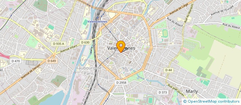 localisation de l'entreprise SYNDIC COPROPRIETE DU 16 PLACE D ARMES à VALENCIENNES