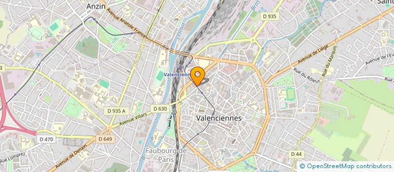 localisation de l'entreprise SYNDIC COPROPRIETE DU 2 RUE THOLOZE à VALENCIENNES