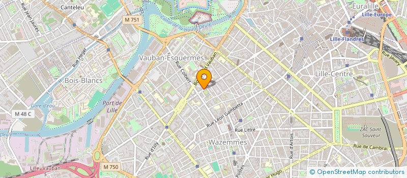 localisation de l'entreprise SYNDIC COPROPRIETE DU 274 R NATIONALE à LILLE