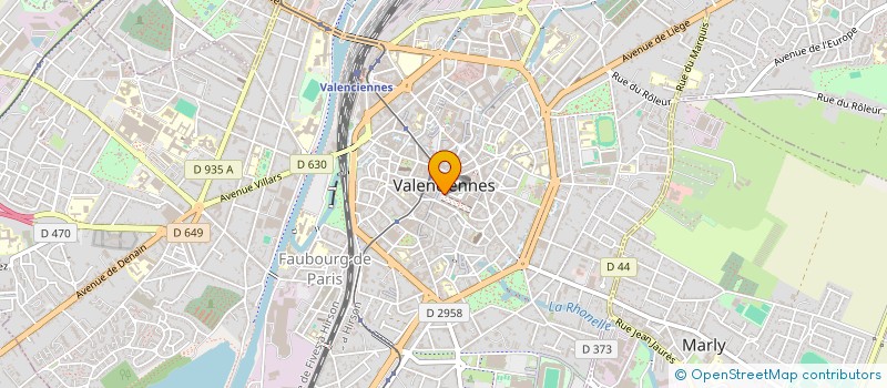 localisation de l'entreprise SYNDIC COPROPRIETE DU 28 PLACE D ARMES à VALENCIENNES