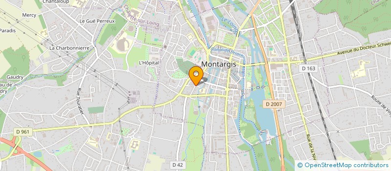 localisation de l'entreprise SYNDIC COPROPRIETE DU 29 FG D ORLEANS à MONTARGIS
