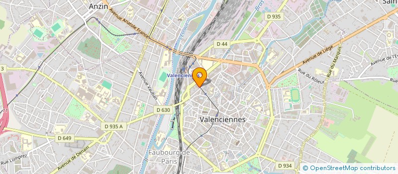 localisation de l'entreprise SYNDIC COPROPRIETE DU 3 RUE THOLOZE à VALENCIENNES